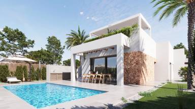 a VILLA / HOUSE - New Build - Orihuela Costa - Lomas de Cabo Roig