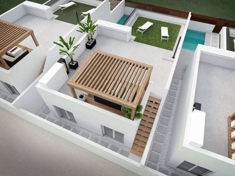 New Build - a VILLA / HOUSE - Santiago de la Ribera - San Blas