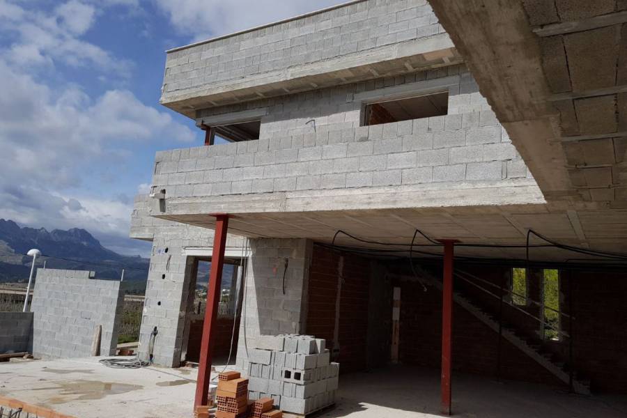 New Build - a VILLA / HOUSE - Calpe - Empedrola