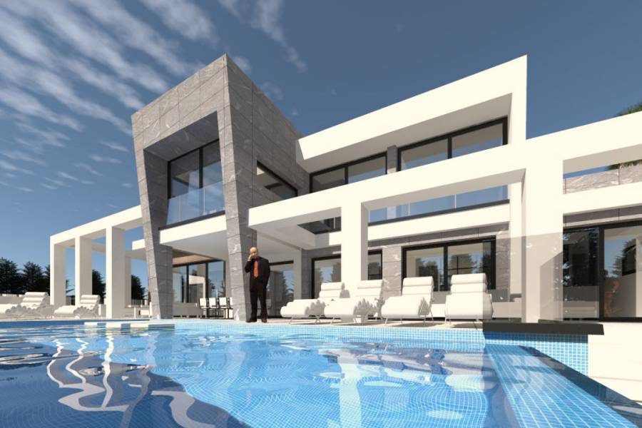 New Build - a VILLA / HOUSE - Calpe - Empedrola